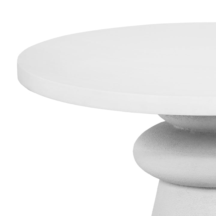 TOV Furniture Lupita White 42" Dinette Table DINING TABLES