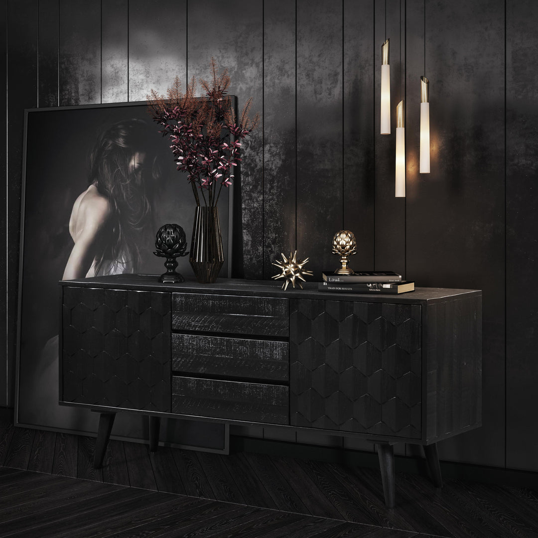 American Home Furniture | TOV Furniture - Valentina Black Buffet