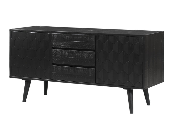 American Home Furniture | TOV Furniture - Valentina Black Buffet