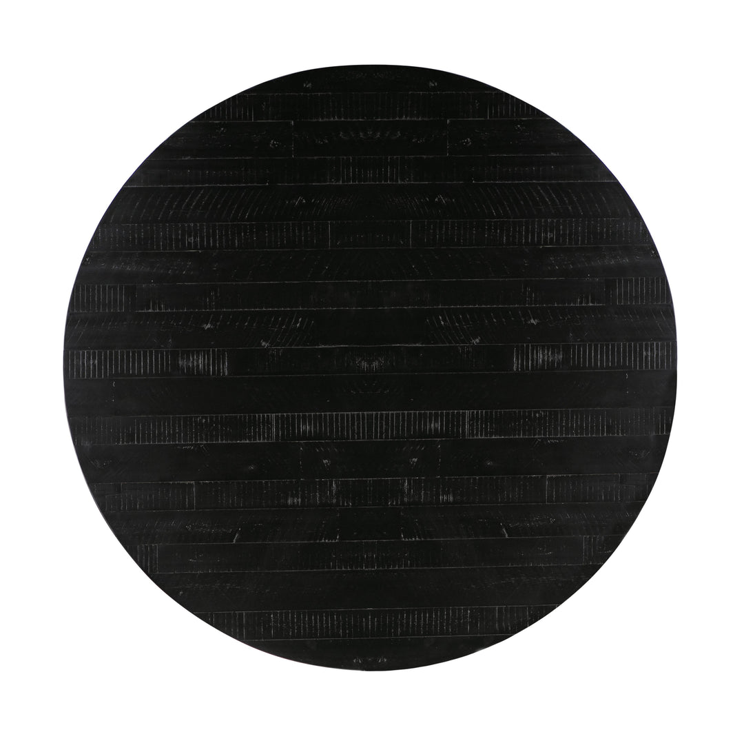 American Home Furniture | TOV Furniture - Rishi Black Rope Round Table