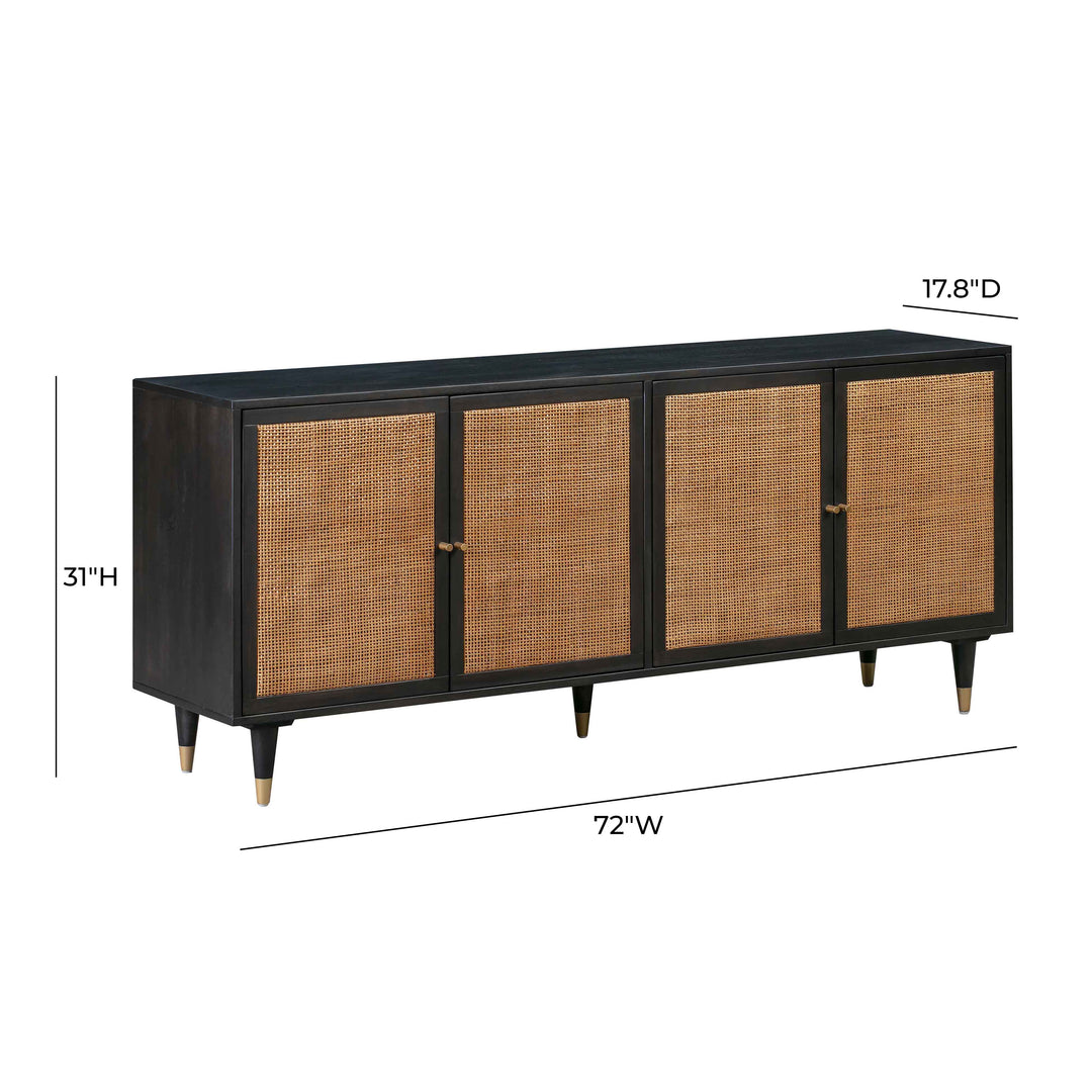 American Home Furniture | TOV Furniture - Sierra Noir Sideboard