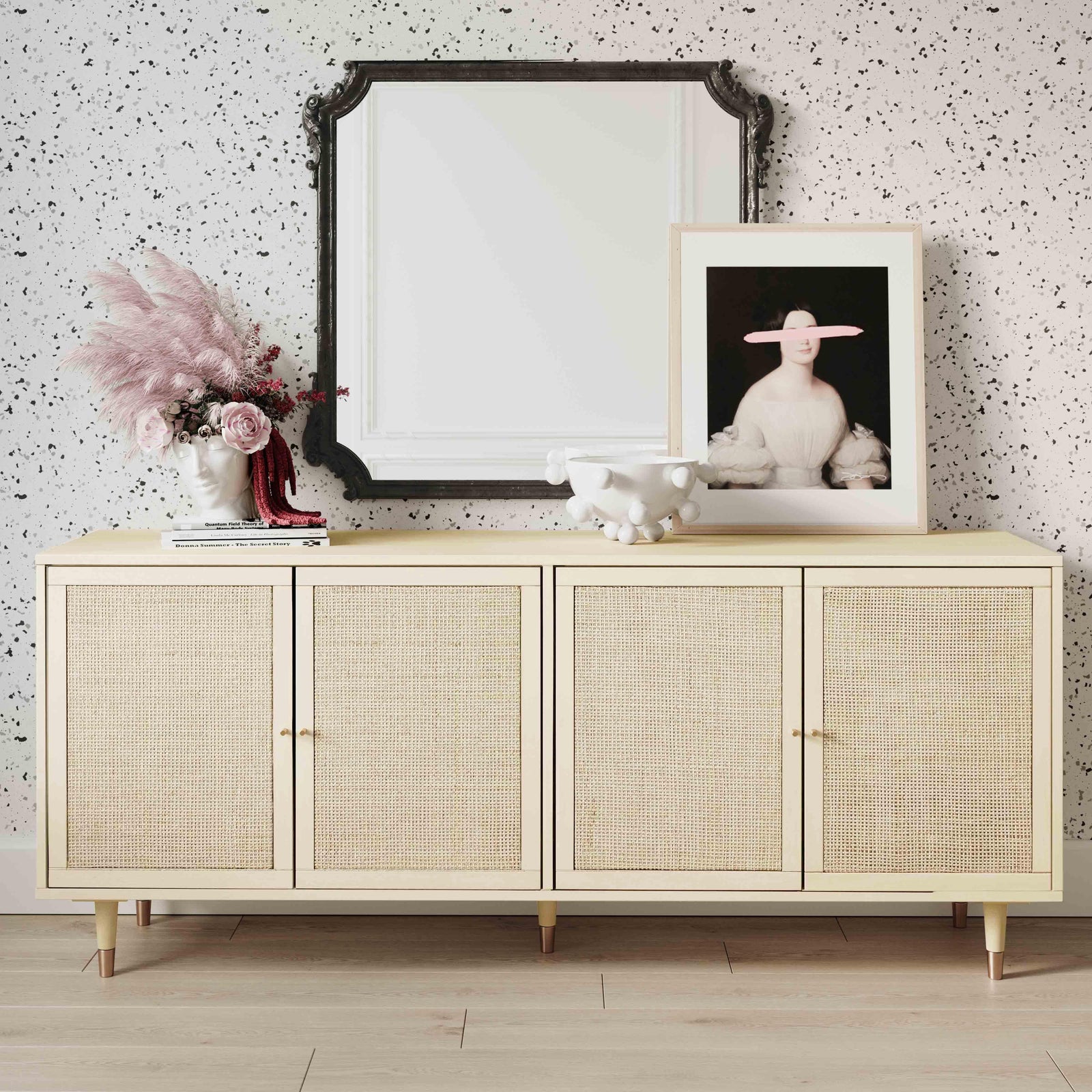 TOV Furniture Sierra Buttermilk Sideboard CABINETS