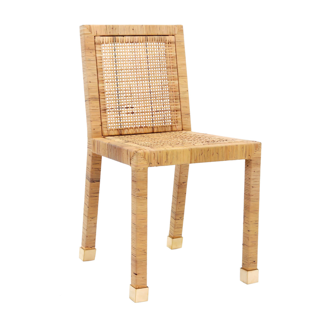 American Home Furniture | TOV Furniture - Amara Rattan Dining Chair