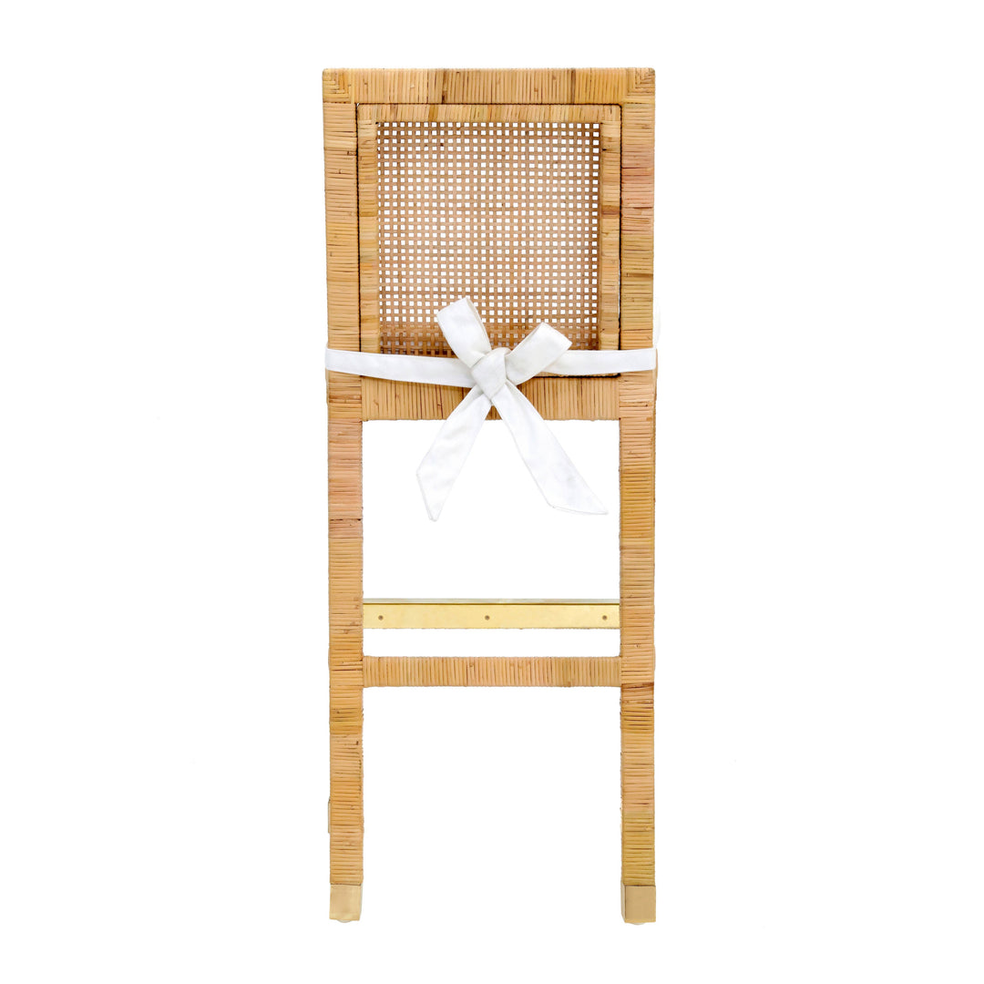 TOV Furniture Amara Rattan Bar Stool OTTOMANS, POUFS, + STOOLS