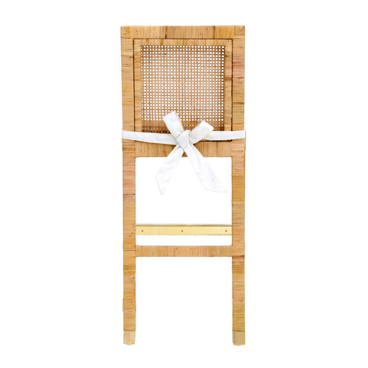 TOV Furniture Amara Rattan Bar Stool OTTOMANS, POUFS, + STOOLS