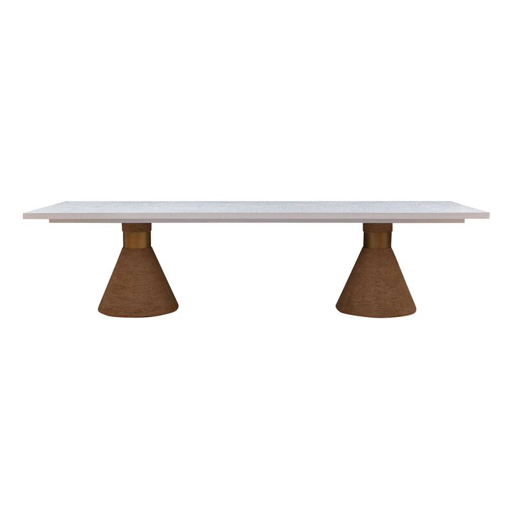 American Home Furniture | TOV Furniture - Rishi Natural Rope Rectangular Table