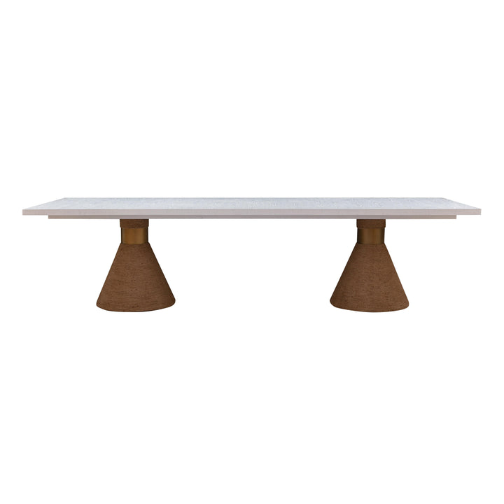TOV Furniture Rishi Natural Rope Rectangular Table DINING TABLES