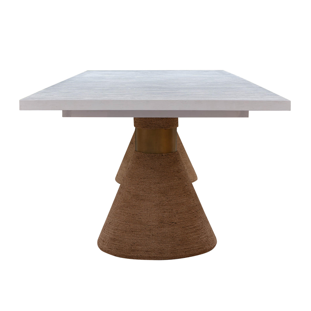 American Home Furniture | TOV Furniture - Rishi Natural Rope Rectangular Table