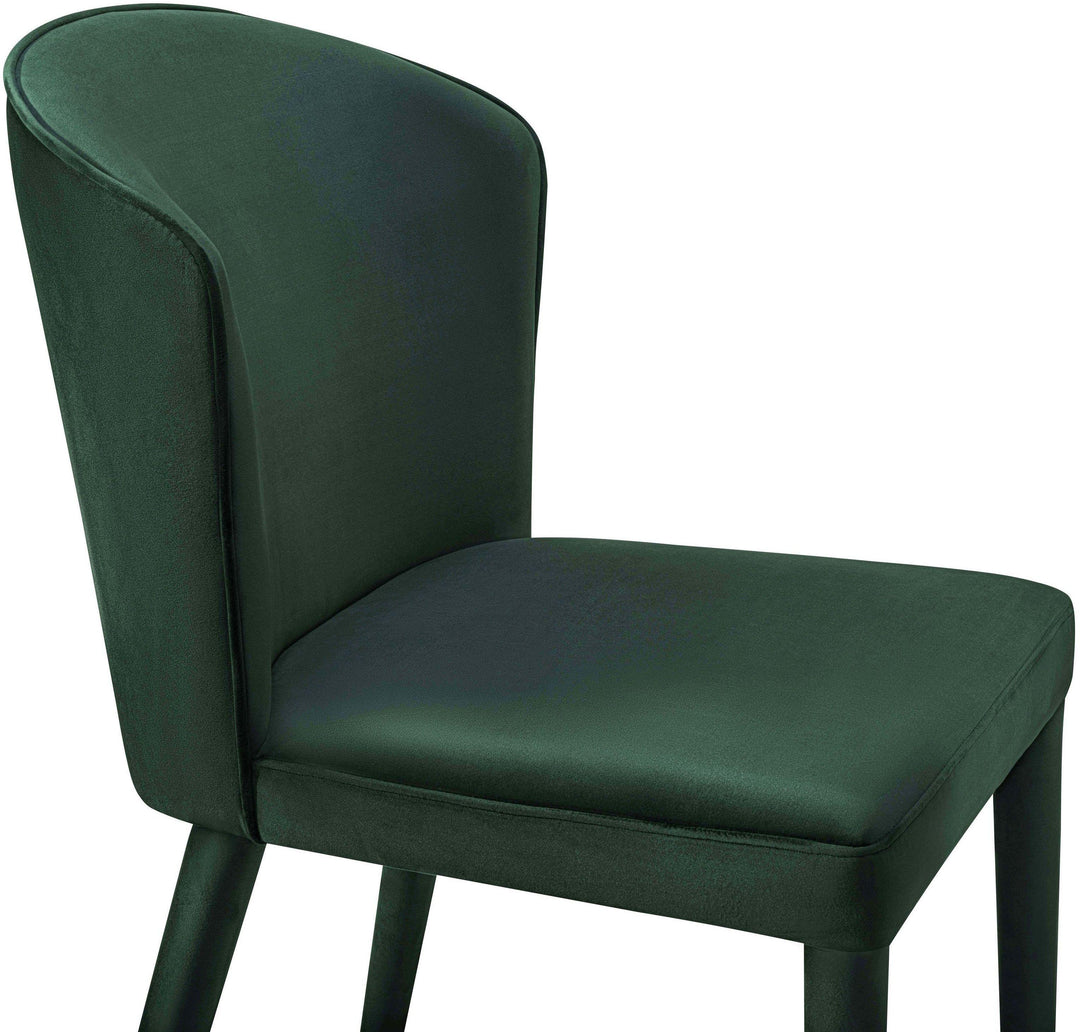 American Home Furniture | TOV Furniture - Metropolitan Forest Green Velvet Chair