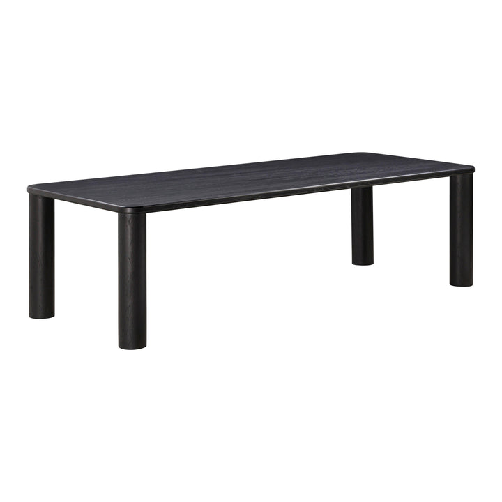 American Home Furniture | TOV Furniture - Akola Black Oak Rectangular Dining Table