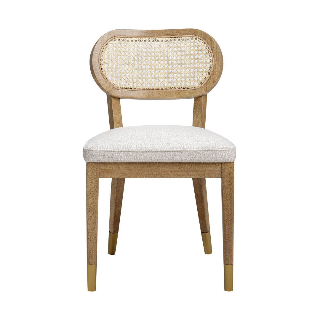 TOV Furniture Cosette Natural Dining Chair - Set of 2 DINING CHAIRS
