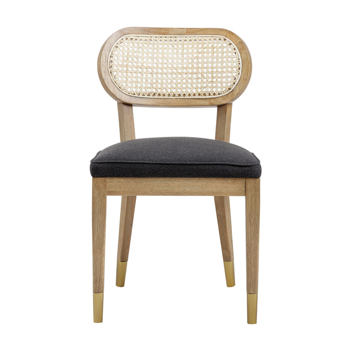TOV Furniture Cosette Black Dining Chair - Set of 2 DINING CHAIRS