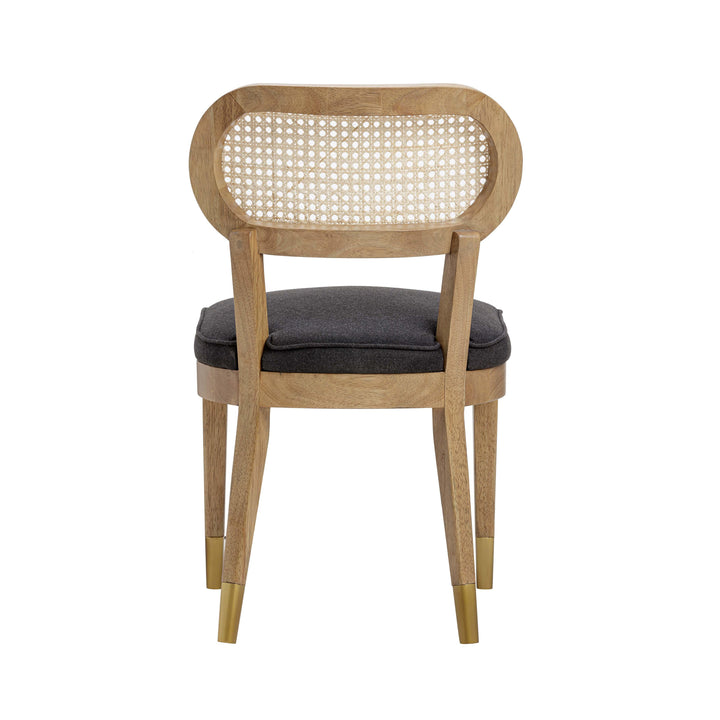 American Home Furniture | TOV Furniture - Cosette Black Dining Chair