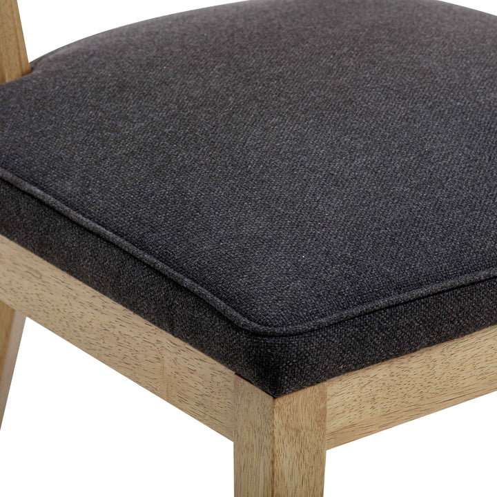 American Home Furniture | TOV Furniture - Cosette Black Dining Chair