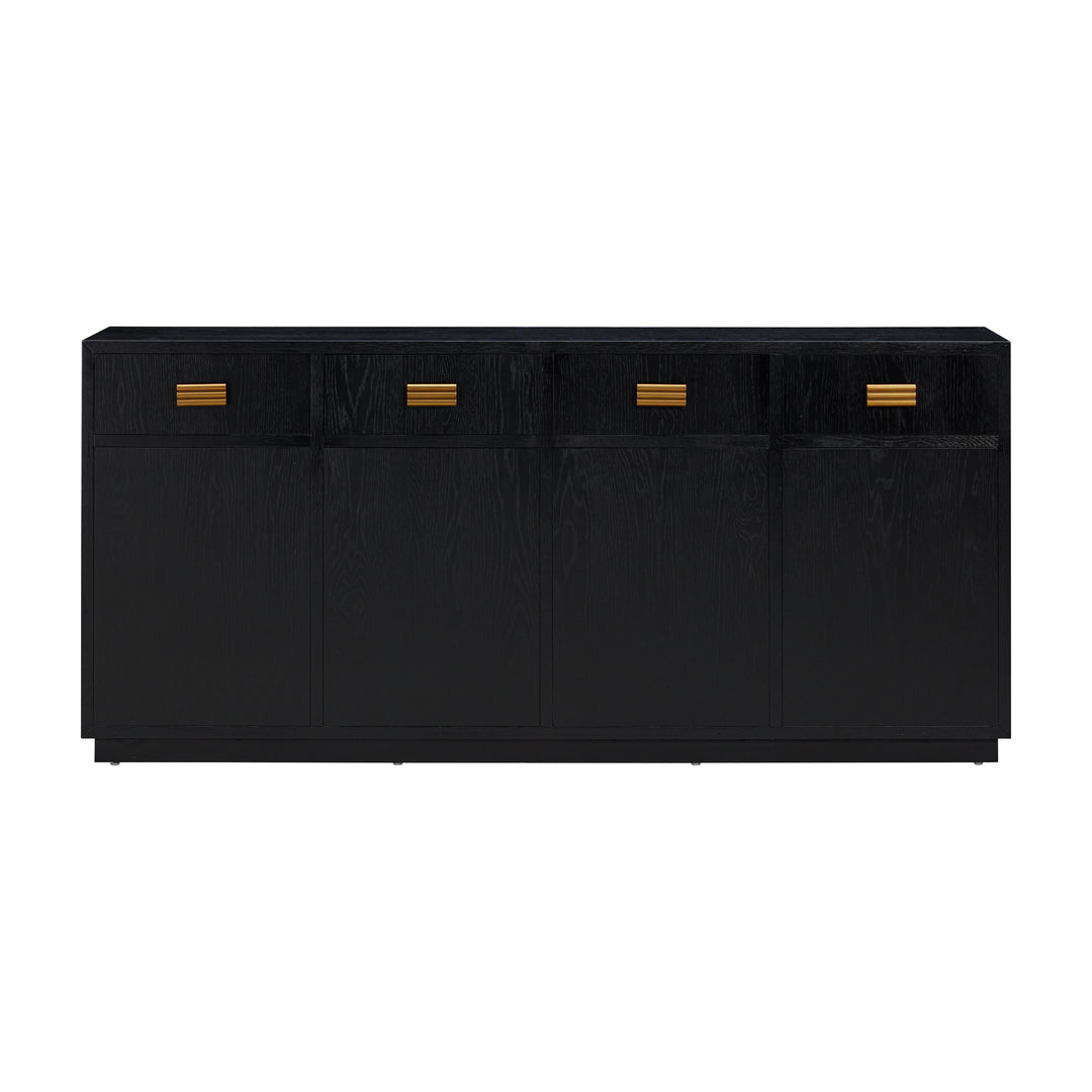 TOV Furniture Aria Black Oak Buffet CABINETS