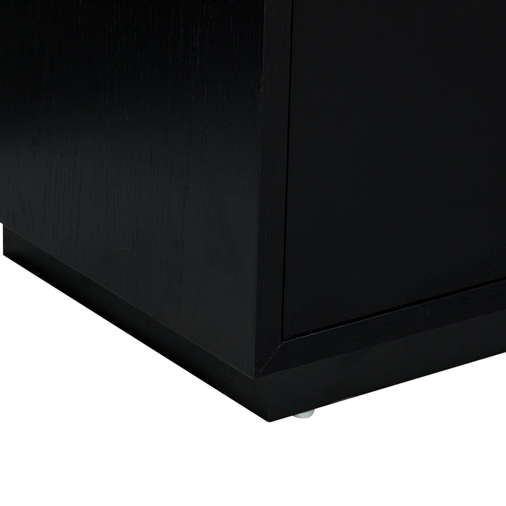TOV Furniture Aria Black Oak Buffet CABINETS