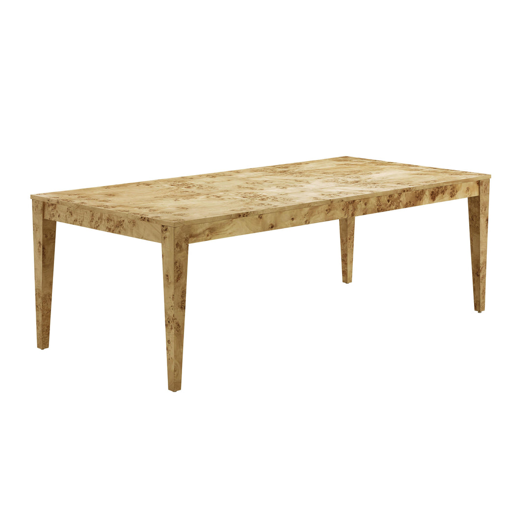 American Home Furniture | TOV Furniture - Brandyss Natural Burl Rectangular Dining Table