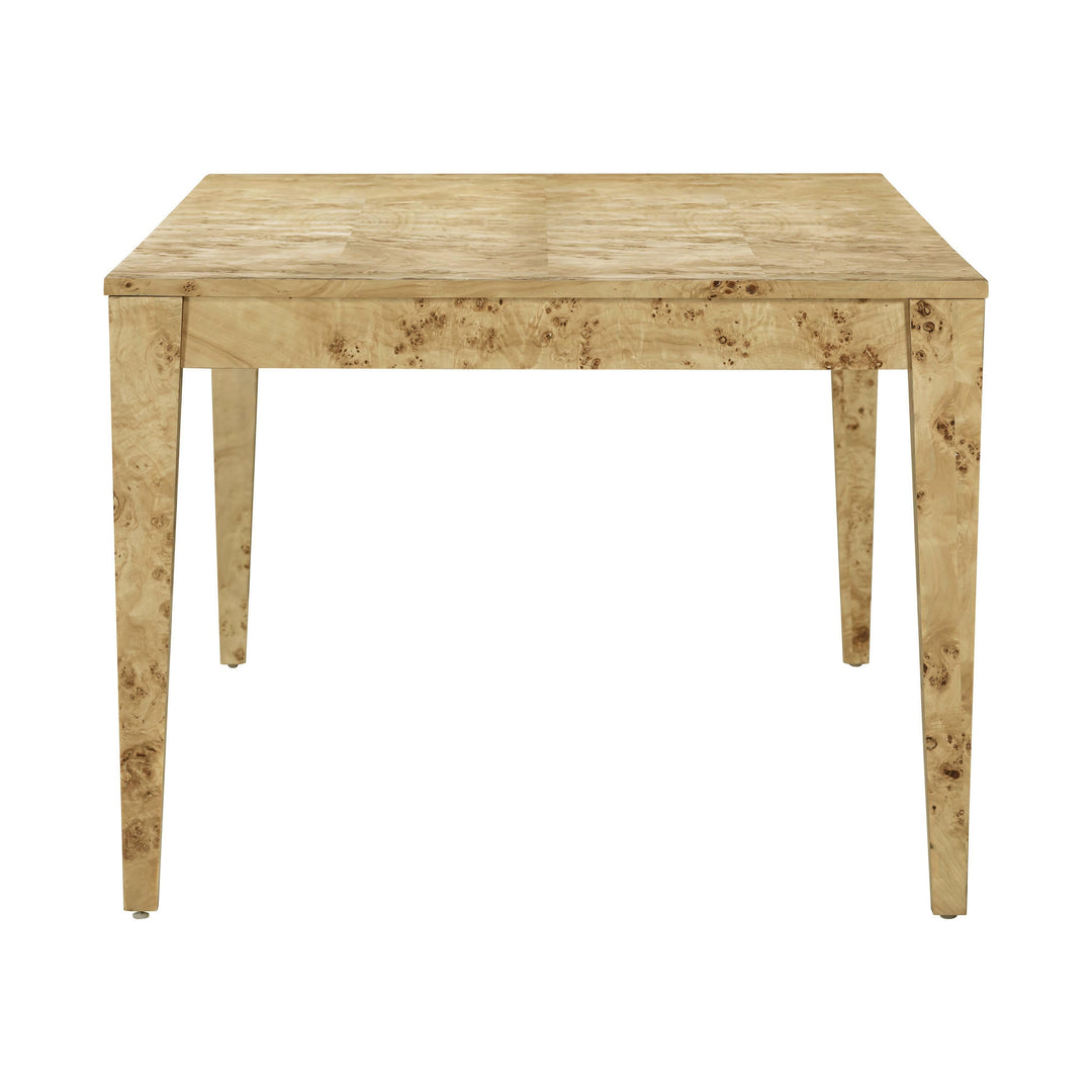 TOV Furniture Brandyss Natural Burl Rectangular Dining Table DINING TABLES