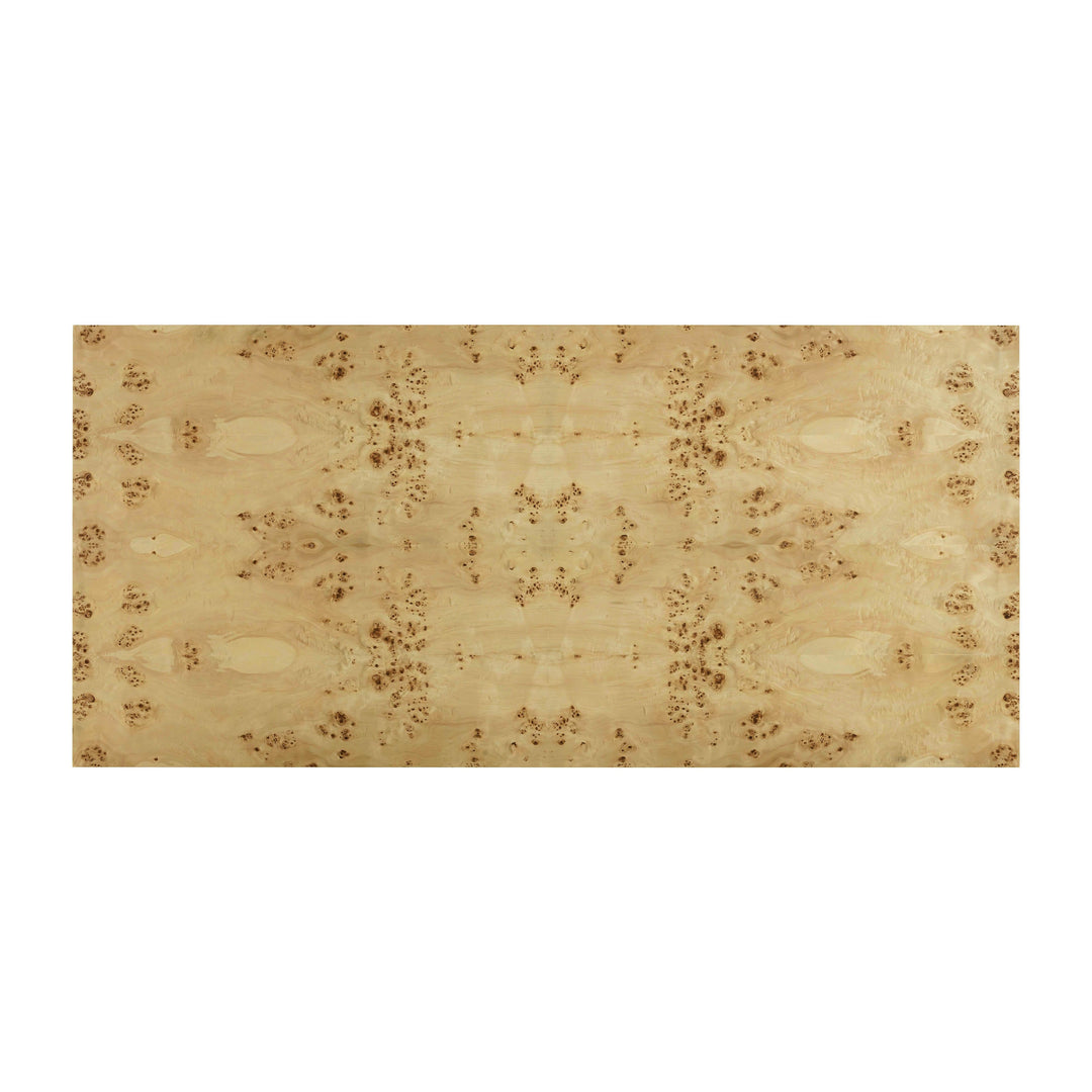 TOV Furniture Brandyss Natural Burl Rectangular Dining Table DINING TABLES