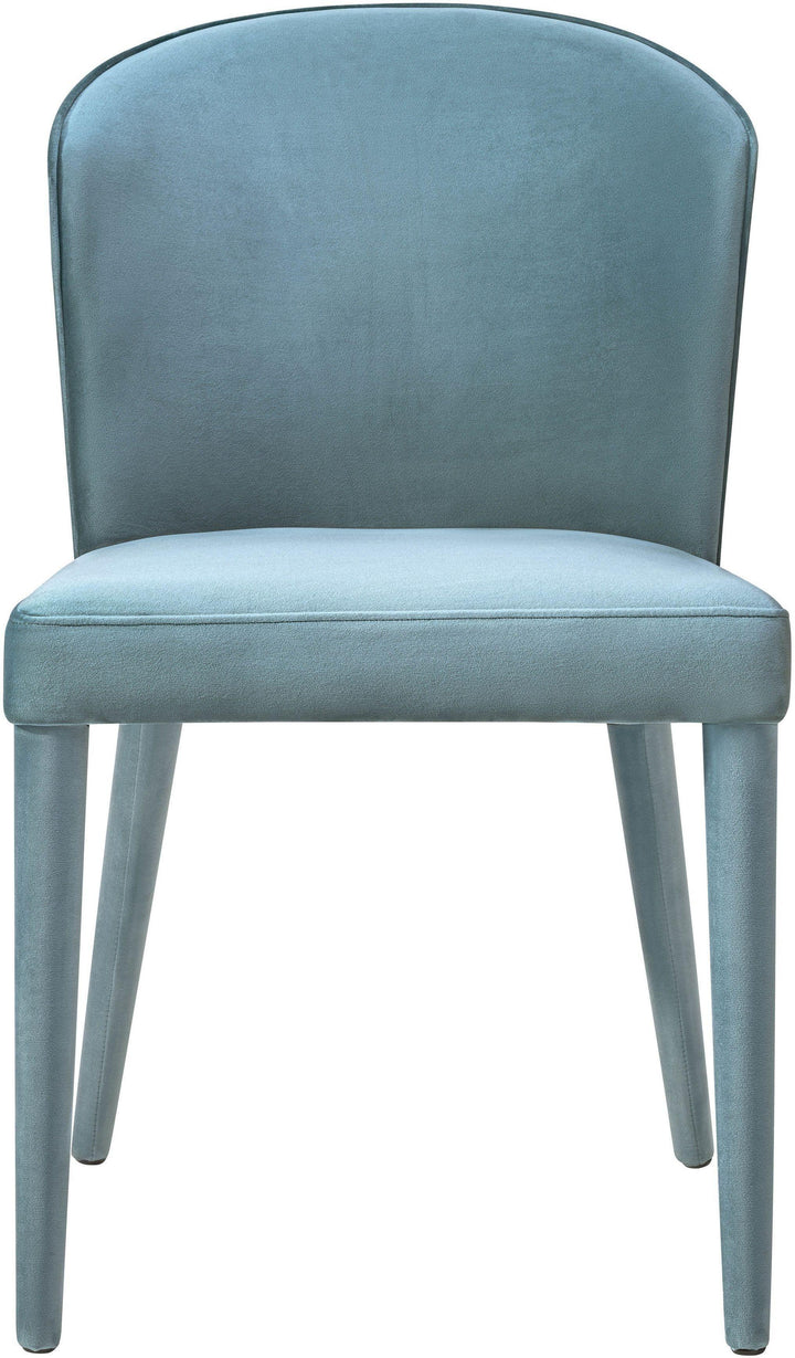American Home Furniture | TOV Furniture - Metropolitan Sea Blue Velvet Chair