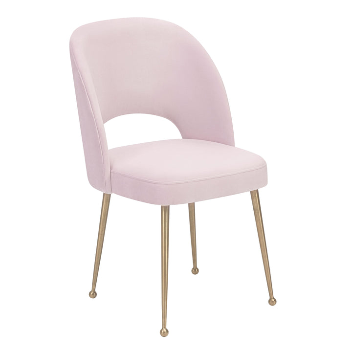 American Home Furniture | TOV Furniture - Swell Blush Velvet Chair