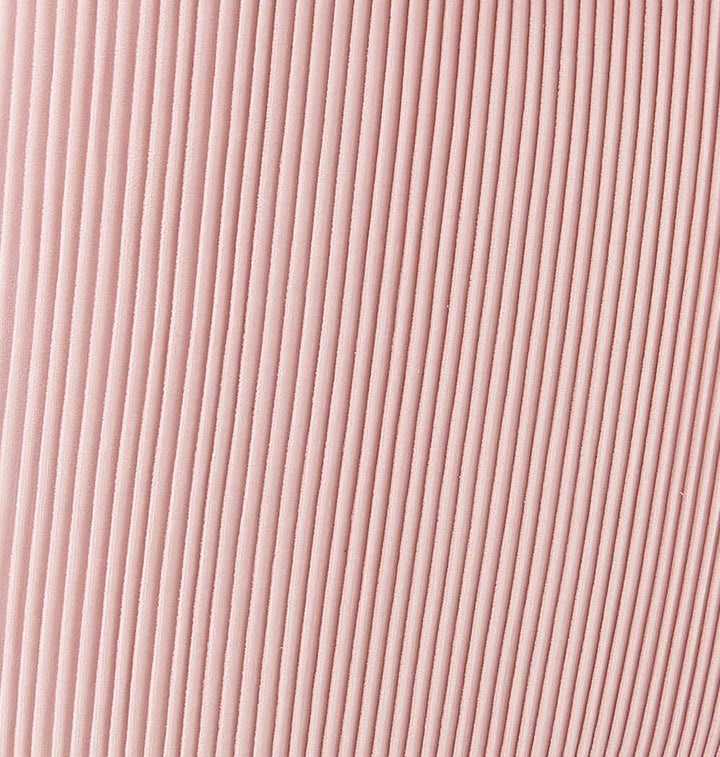 TOV Furniture Beatrix Pleated Blush Velvet Side Chair DINING CHAIRS