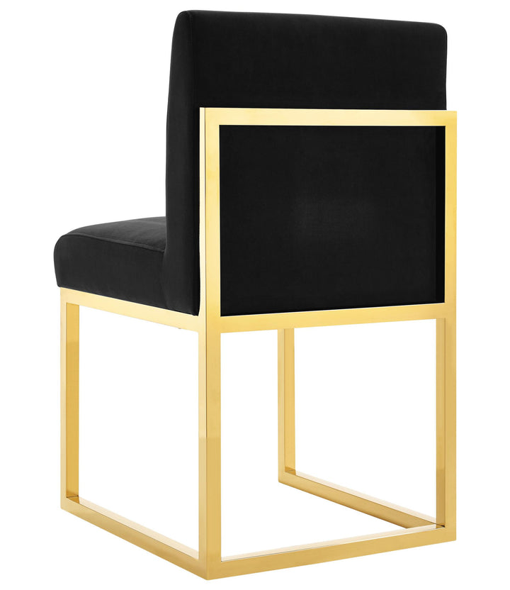 American Home Furniture | TOV Furniture - Haute Black Velvet Chair