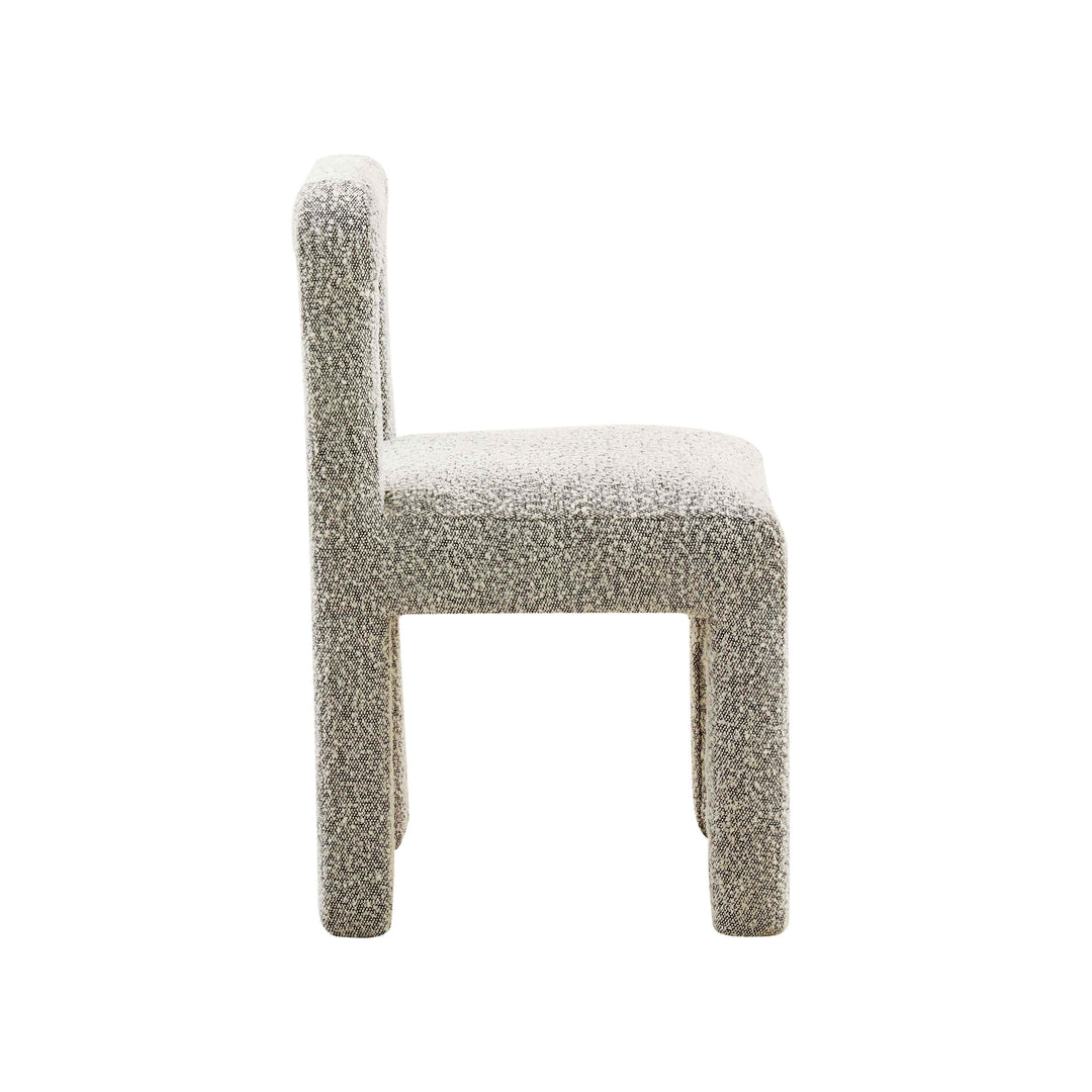 American Home Furniture | TOV Furniture - Hazel Grey Boucle Dining Chair