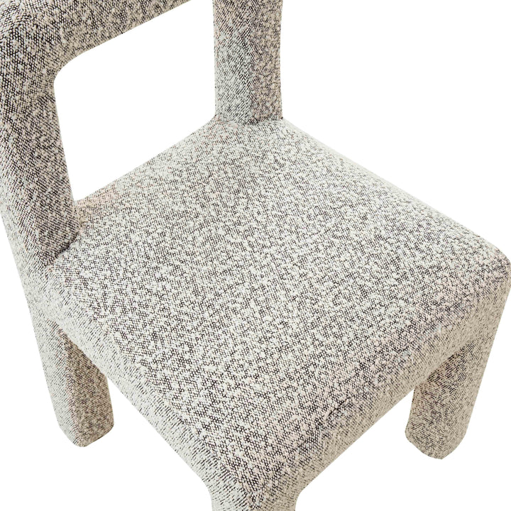 American Home Furniture | TOV Furniture - Hazel Grey Boucle Dining Chair