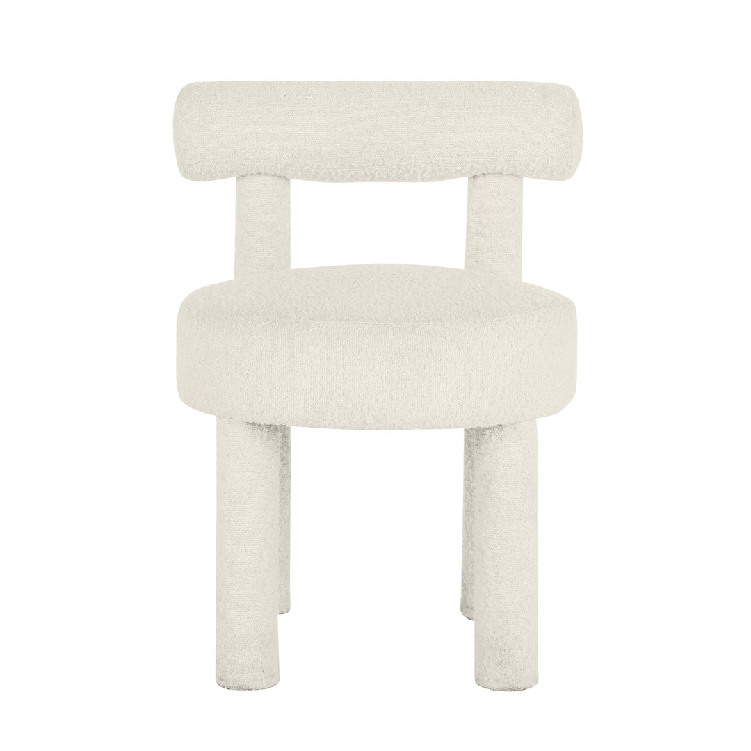 TOV Furniture Carmel Cream Boucle Dining Chair - Set of 2 DINING CHAIRS