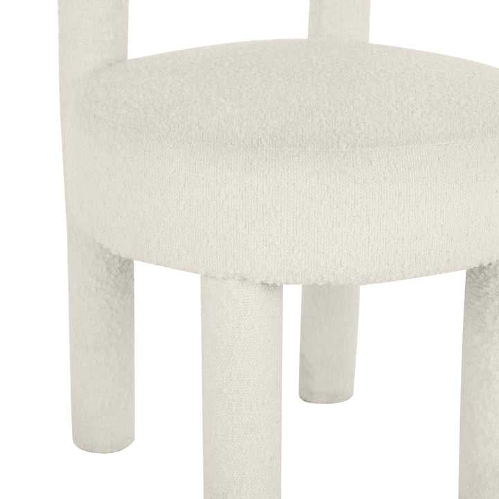 TOV Furniture Carmel Cream Boucle Dining Chair - Set of 2 DINING CHAIRS