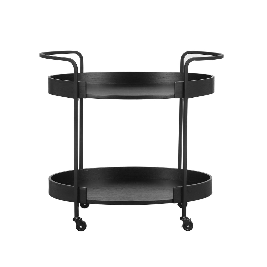 American Home Furniture | TOV Furniture - Cyril Black Bar Cart