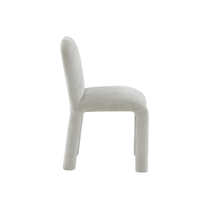 American Home Furniture | TOV Furniture - Georgia Light Grey Chenille Dining Chair