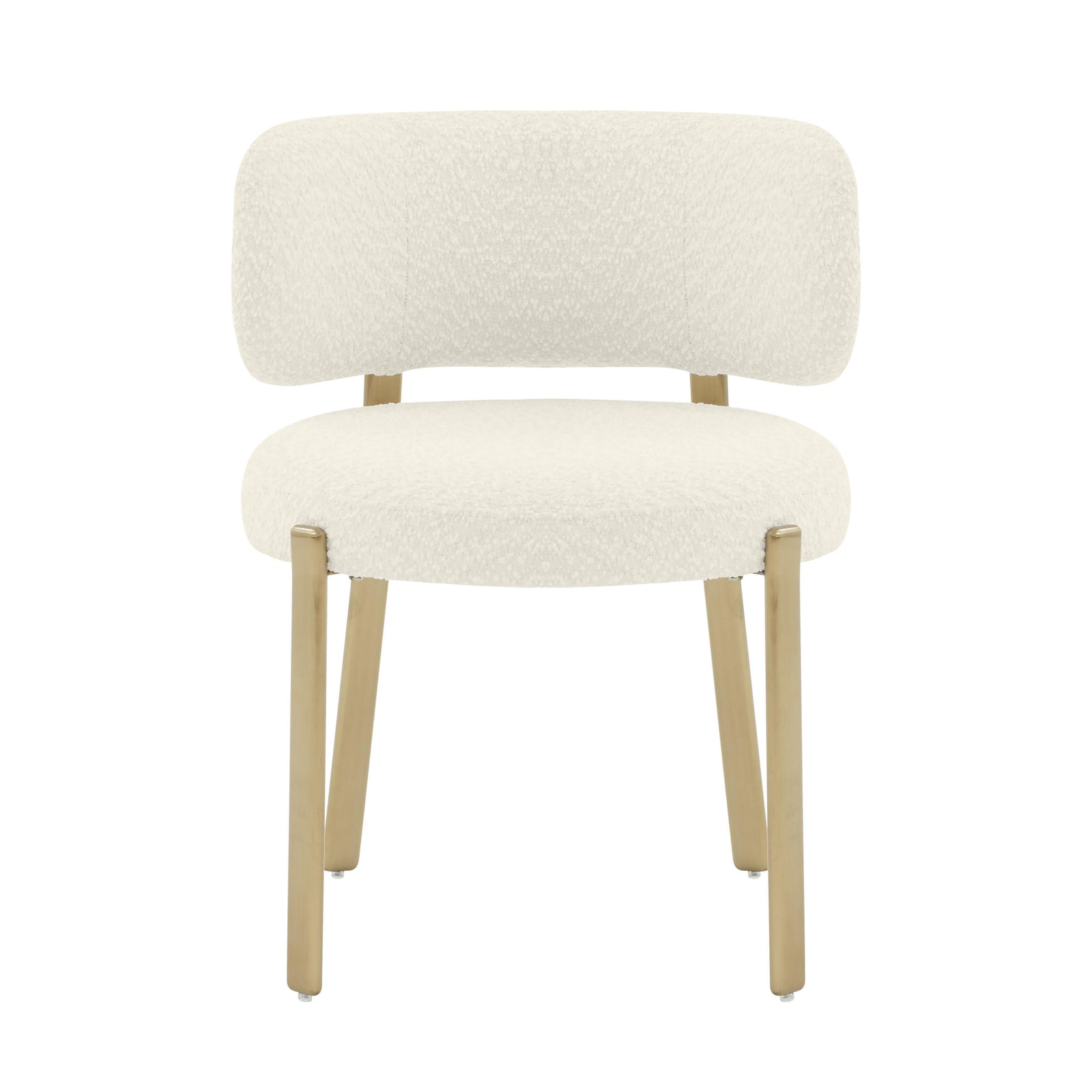 TOV Furniture Margaret Cream Boucle Dining Chair - Set of 2 DINING CHAIRS