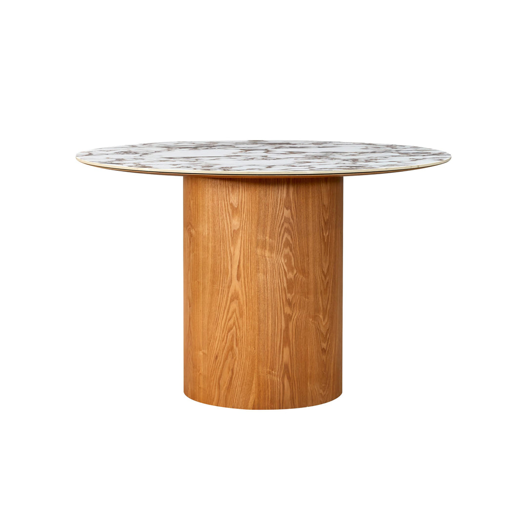 American Home Furniture | TOV Furniture - Tamara Marble Ceramic Round Dinette Table
