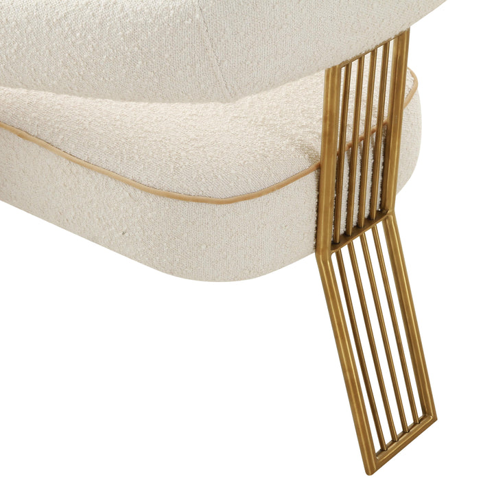 TOV Furniture Corralis Cream Boucle Dining Chair - Set of 2 DINING CHAIRS