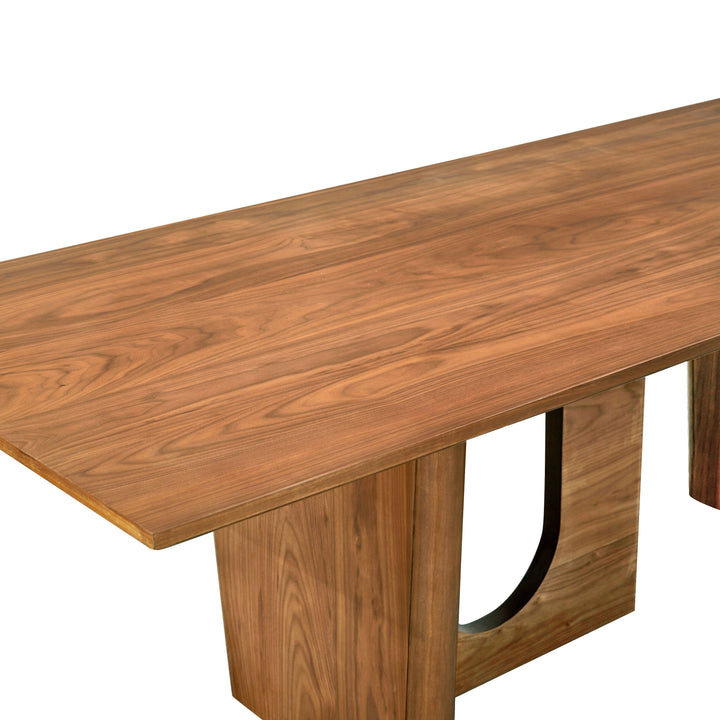 TOV Furniture Satra Walnut Rectangular Dining Table DINING TABLES