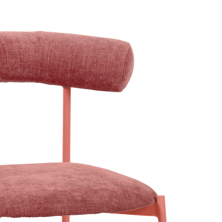 TOV Furniture Liliana Mauve Velvet Counter Stool OTTOMANS, POUFS, + STOOLS