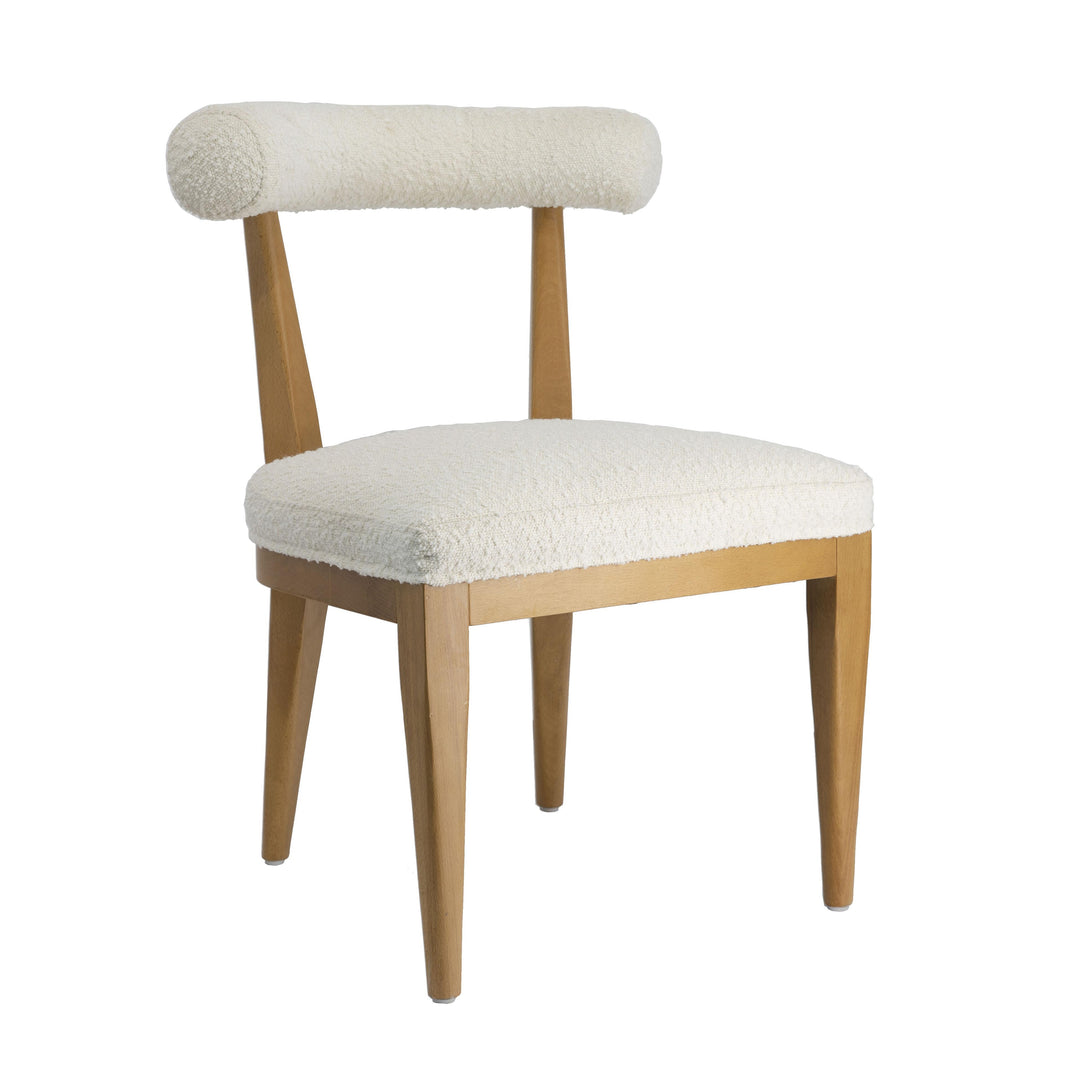 American Home Furniture | TOV Furniture - Palla Cream Boucle Dining Chair