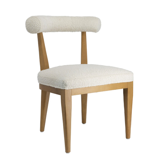 TOV Furniture Palla Cream Boucle Dining Chair - Set of 2 DINING CHAIRS