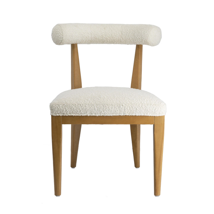 American Home Furniture | TOV Furniture - Palla Cream Boucle Dining Chair