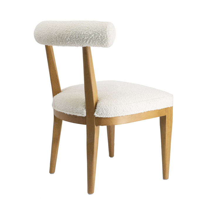 American Home Furniture | TOV Furniture - Palla Cream Boucle Dining Chair