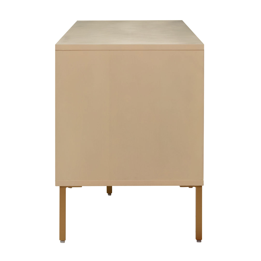 TOV Furniture Sierra Buttermilk Media Console MEDIA + TV STANDS