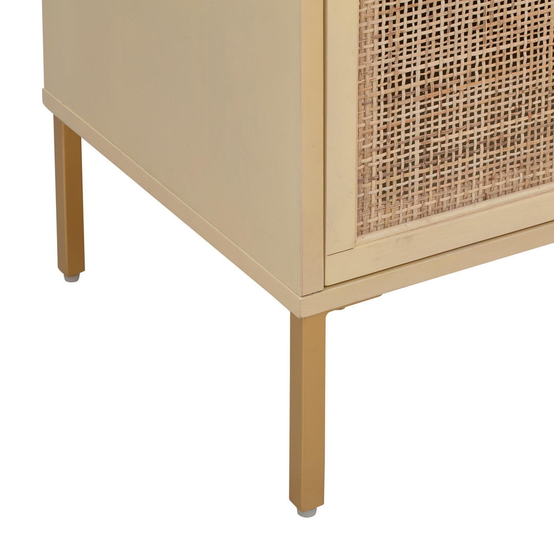 TOV Furniture Sierra Buttermilk Media Console MEDIA + TV STANDS