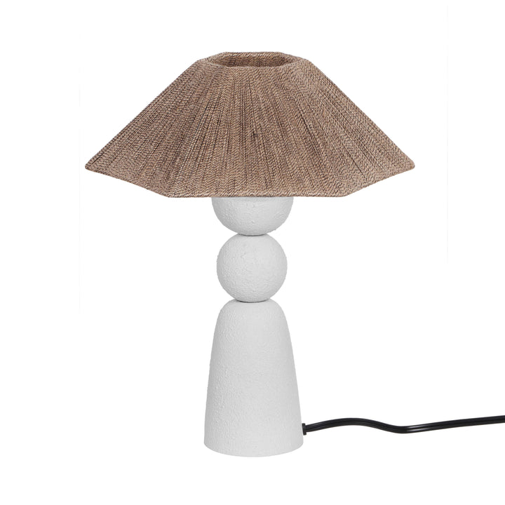 American Home Furniture | TOV Furniture - Shabby Natural Rope Table Lamp