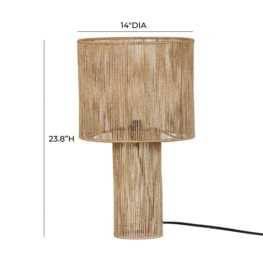 American Home Furniture | TOV Furniture - Hope Natural Table Lamp