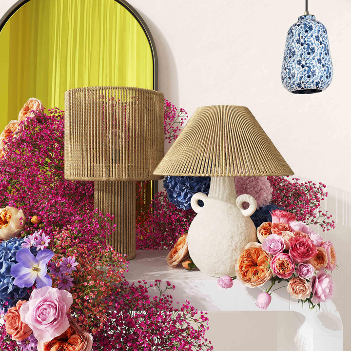 TOV Furniture Hope Natural Table Lamp TABLE LAMPS