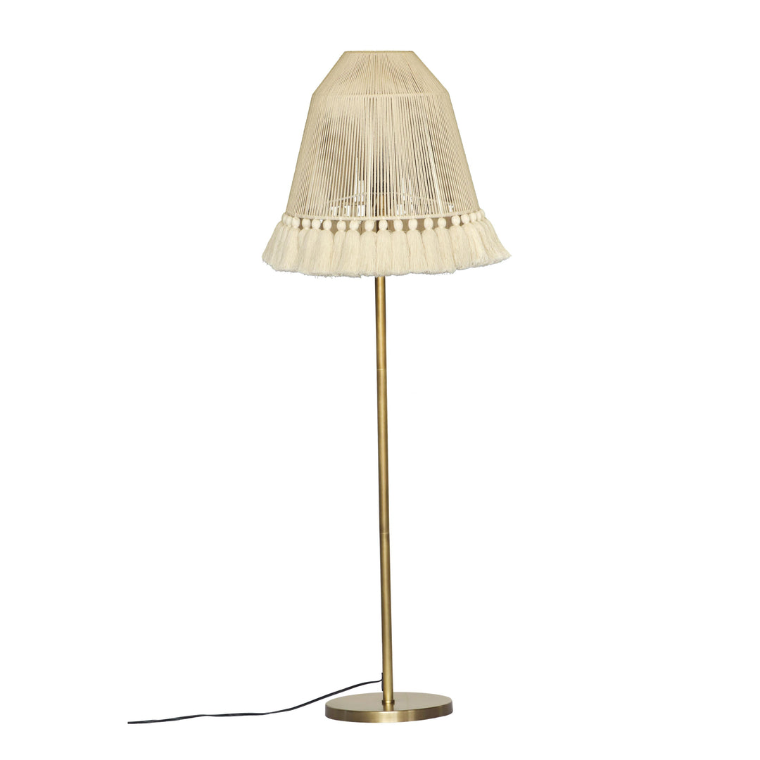American Home Furniture | TOV Furniture - June White Tall Floor Lamp
