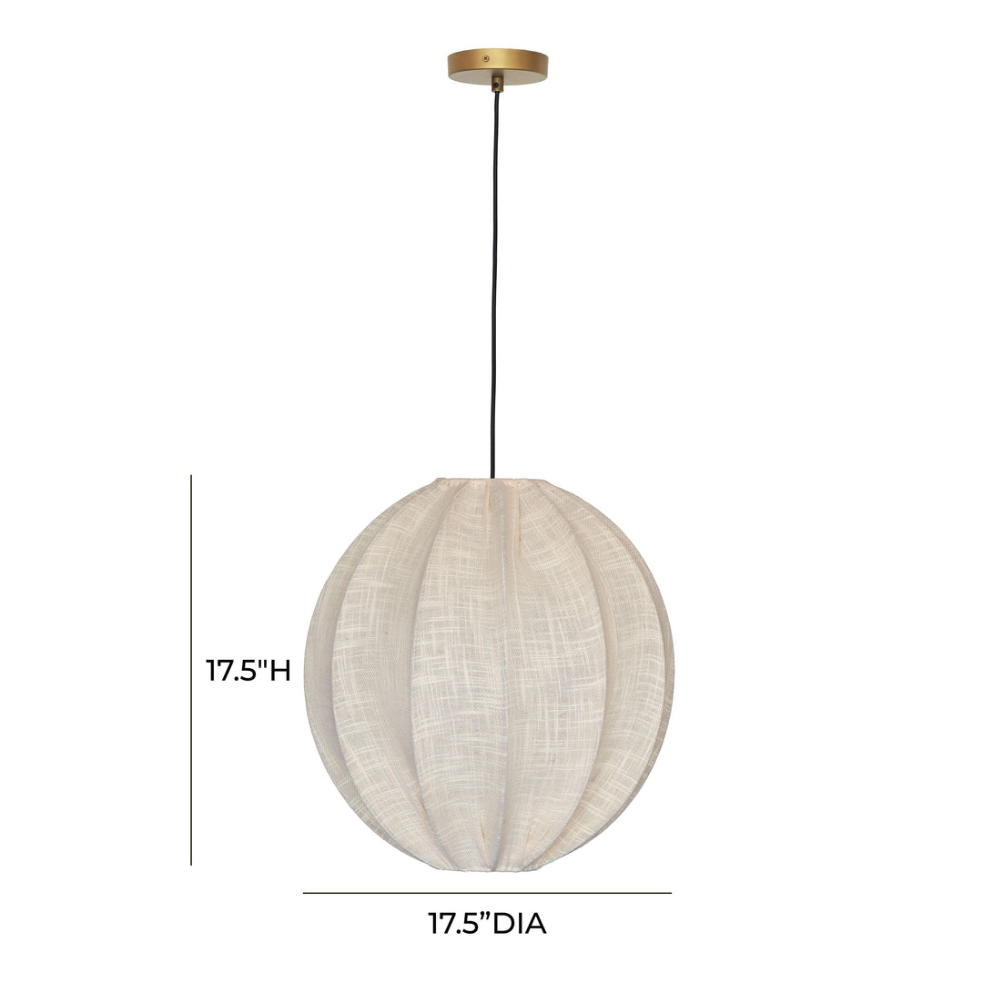 TOV Furniture Elliana White Pendant Lamp PENDANT LIGHTING