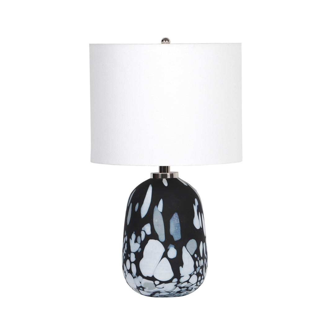 American Home Furniture | TOV Furniture - Alana Two-Tone Glass Table Lamp